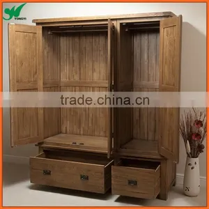 3 Door 2 Drawer Wardrobe thumbnail-1