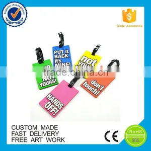 Various Fashion Custom Travel Soft Pvc Luggage Tag thumbnail-1