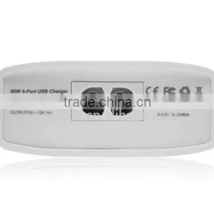 Wall Plug With Usb With Battery Charger Universal Multi Port Usb Charger Multiple Usb Travel Charger thumbnail-1