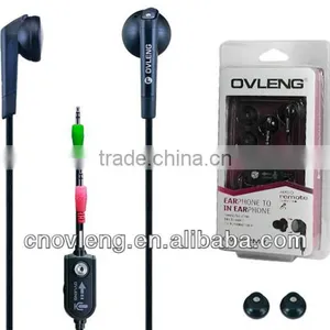 3.5mm Mono Earphone With In-line Volume Control thumbnail-1