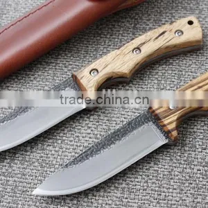 OEM Fixed Knife Handmade With Wood Handle UD50088 thumbnail-1