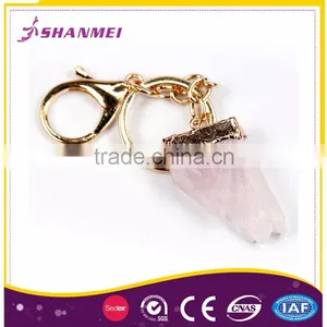 Customisable Packaging Druzy Alloy Wholesale Sexy Women Key Chain thumbnail-3