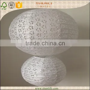 Eco-friendly and Cheapest Price Muti-colorful Plastic Hanging Paper Lantern thumbnail-1
