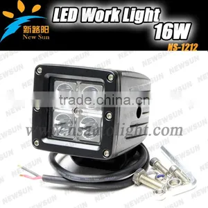 Led Car Lighting,Led Working Lamp,Flood Or Spot Beam 16w Led Work Lamp,Auto Led Light,For Off-road ATV Excavator thumbnail-1