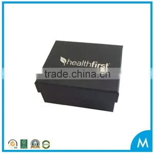 Custom Design Handmade Black Square Gift Packaging Box With Foam Insert Packaging for Mirror From Shenzhen Factory thumbnail-6