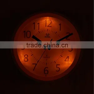 Pearl Hourly Chime Raido Controlled Wall Clock PW226 Within Night Light thumbnail-1