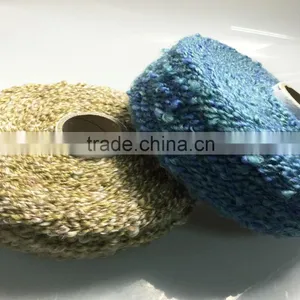 Acrylic Fibers Polyeter Color Yarn Spinning Pot-bellied Fancy Kintting Yarn thumbnail-1