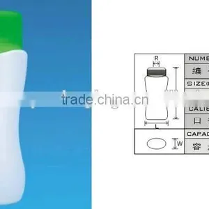 100ml Empty Shampoo Bottle With the Flip Cap Shoulder Bottle thumbnail-2