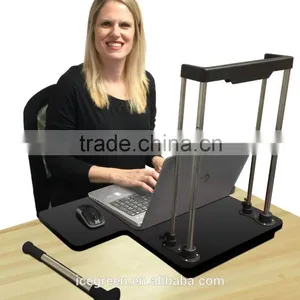 Steady Adjustable Standing Computer Desks thumbnail-3