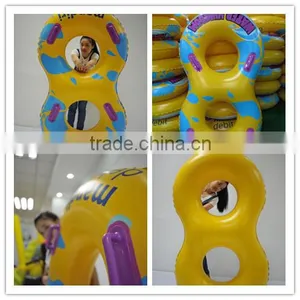 Wholesale Inflatable River Float Tube Twin Swim Ring for Water Park thumbnail-2