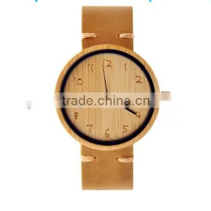High Quality Simple Design Sandalwood Watch/bamboo Watches for Men thumbnail-2