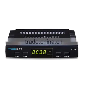 Original Factory Freesat V7 hd 1080p Hd Digital Dvb-s2 Satellite Receiver Support CCcam Powervu Youtube thumbnail-4