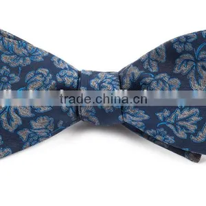 Fashion Silk Floral Bow Tie for Man thumbnail-4