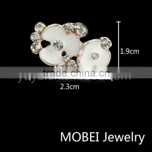 Rhinestone and Pearl Applique Trim by the Yards thumbnail-2