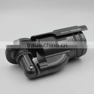 Security CCTV Outdoor CCD Red LED Light Bullet Proof Solar Powered Dummy Camera thumbnail-2