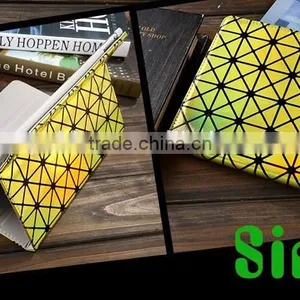 For IPad Mini Sleeve Leather Case Laser Drilling Flip Stand Cover Wallet Case thumbnail-5