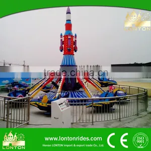 Factory Price Kids Thrilling Rides Small Amusement Rides Self Control Plane Rides for Sale thumbnail-3