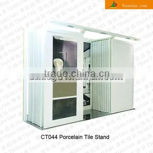 Custom Made Exhibition Display Rack Stand for Ceramic Tiles/showroom Display System for Tiles Samples CT044 thumbnail-1