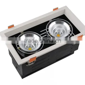 CITIZEN COB GRILIE 2 Head UL Listed Led Downlight TEC002HGT80W thumbnail-1