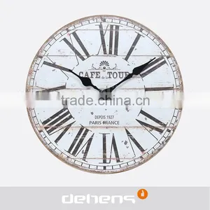 DEHENG Quartz Analog Type Shabby Chic Wall Clock thumbnail-2