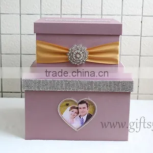 Elegant Wedding Card Box Card Boxes for Wedding Wholesale thumbnail-2