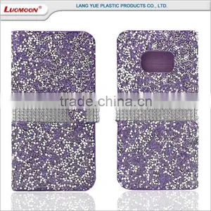 Hot Sell Luxury Diamond Glitter Bling Wallet Phone Case for Huawei Honor Ascend Lite Mate Max Plus 6 7 y8 p8 p9 thumbnail-5