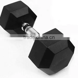 Wholesale Aerobic Hexagon Hex Dumbell With Logo Printed thumbnail-5