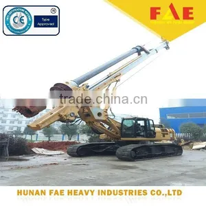 FAR260 Long Spiral Piling Rig for Civil Ground Work - Hydraulic Crawler Drilling Machinery thumbnail-1