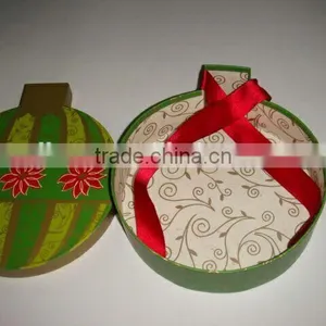 Professional Round Shaped Color Rigid Paper Gift Box thumbnail-6