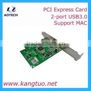 USB3.0 PCI Express Converter Card,two Port Usb Port,support MAC thumbnail-1
