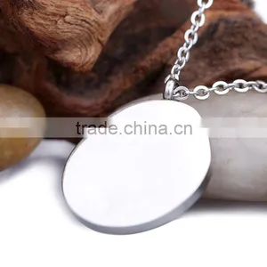 Stainless Steel Enamel Semi Pendant Jewelry thumbnail-3