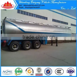 50cbm 50000L Stainless Steel /aluminum Fuel Tank Trailer for Sale With Competitive Pricefor Sale thumbnail-2