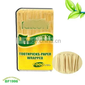 1.8mm Paper Cello Wrapped Wooden Toothpicks thumbnail-1