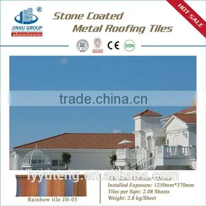 Green Back- High Qualiy Stone Coated Metal Roof Tile thumbnail-5