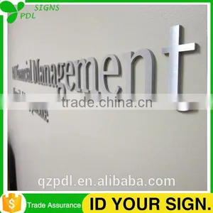 PDL 3D Built Up Stainless Steel Letters With Brass Finished thumbnail-3