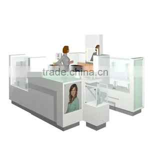 Attractive Acrylic Perfume Display Showcase Kiosk for Cosmetic thumbnail-1