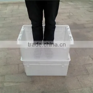 Factory Wholesale Stackable Plastic Storage Basket thumbnail-4