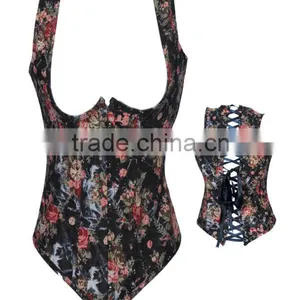 Newest Satin Hot Women Sex Body Slimming Shaper Corset thumbnail-1
