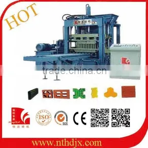 QT4-15 CONCRETE BLOCK MAKING MACHINE Wall Block Making Machine Concrete Block Machine thumbnail-1