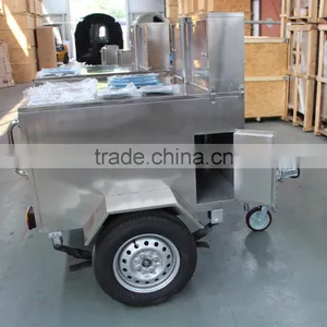 Gas Steamer Equipped Hot Dog Cart With CE Certificates thumbnail-6