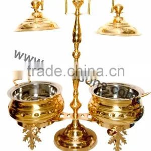 Good Design New Chafing Dish | Brass Plated New Design Chafing Dish | Antique Chafing Dish thumbnail-6