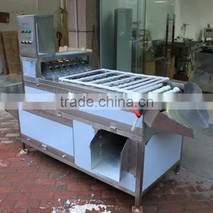 FT-200 Full Automatic Peeler Type Pre-boiled Hen Eggs Goose Eggs Sheller Shelling Machine With Stainless Steel thumbnail-6