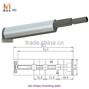Cabinet Drawer Door Plastic Damper Buffer Push to Open Catch Latch thumbnail-2