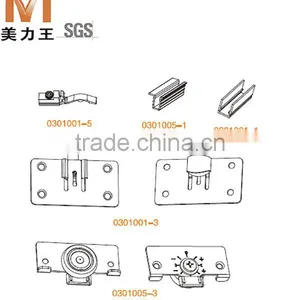 Closet Furniture Wardrobe Sliding Door Rollers Sliding Door Fittings Sliding Door System thumbnail-6