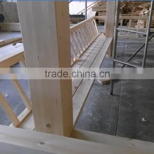 2015 New Design Wooden Gazebo With Back Bars ST-HZ01 for Sale thumbnail-3