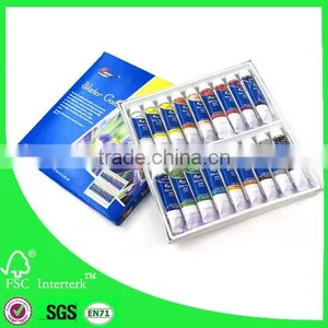 18 Color Watercolor Paint Set 12ml thumbnail-1