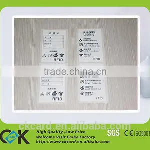 Custom Printed UHF RFID Label for Clothing Management thumbnail-3