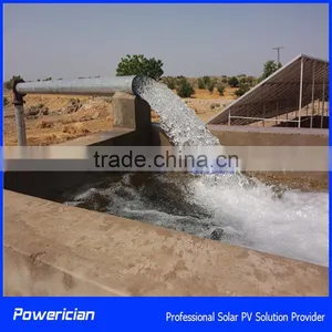18.5KW Solar Pump System Flow 95CBM/h Head 41m Water Tower Supply Well Irrigation thumbnail-3