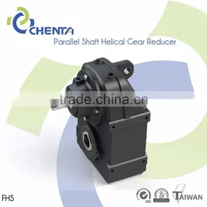 PARALLEL SHAFT HELICAL GEAR REDUCER FNM MODEL Flange Mounted Gear Motor Flange Input Gearbox thumbnail-3