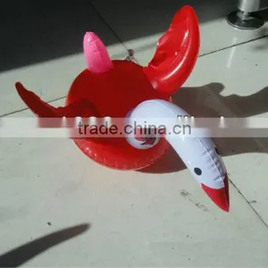 Nontoxic PVC Inflatable Toy Small Swan thumbnail-1